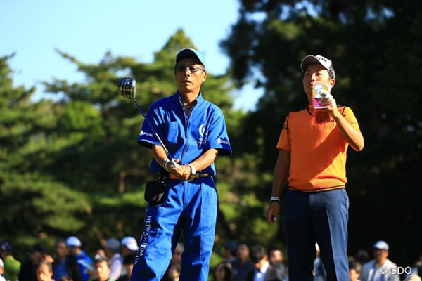 2018年 日本オープンゴルフ選手権競技 最終日 稲森佑貴 まさに父子鷹。稲森佑貴と父・兼隆さん（※画像は2016年 HEIWA・PGM選手権）