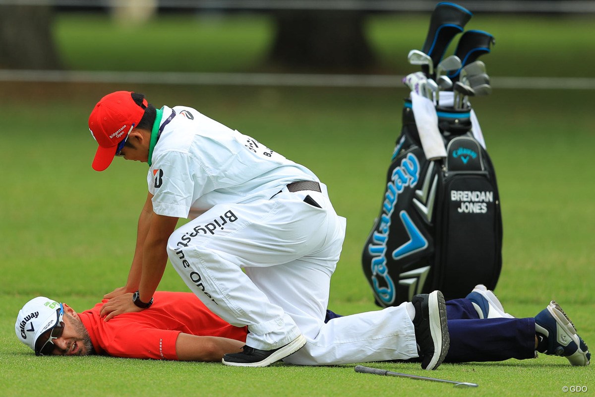 2018年 ブリヂストンオープンゴルフトーナメント 初日 ブレンダン・ジョーンズ