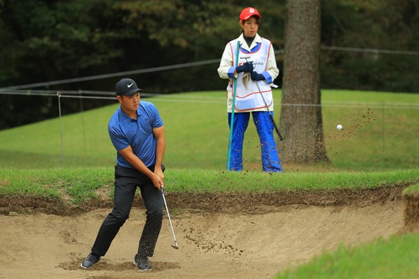 2018年 ブリヂストンオープンゴルフトーナメント 2日目 薗田峻輔 薗田峻輔は今季初めての予選通過