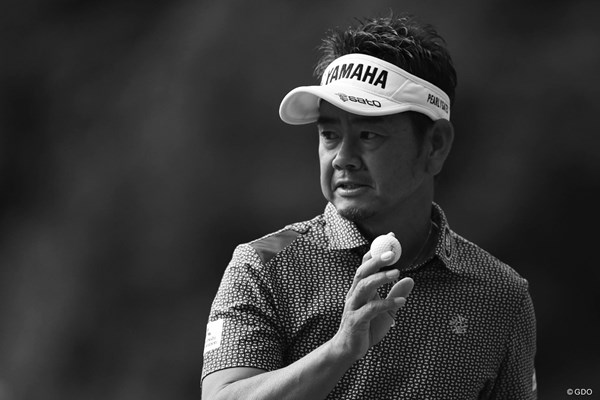 2018年 ブリヂストンオープンゴルフトーナメント 3日目 藤田寛之 モノクロで仕上げたくなる味のある藤田さん。