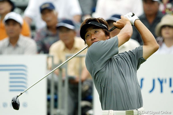 2005年 日本ゴルフツアー選手権 宍戸ヒルズカップ 2日目 宮本勝昌 ノーボギーでラウンドし上位につけた宮本勝昌