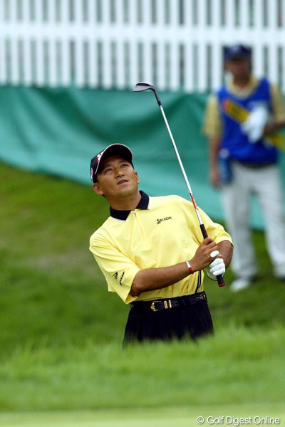 2005年 日本ゴルフツアー選手権 宍戸ヒルズカップ 3日目 細川和彦 アグレッシブなゴルフを展開して2位に浮上した細川和彦