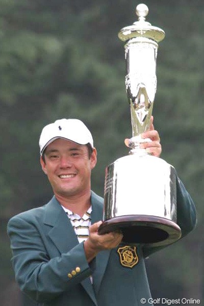 2005年 サントリーオープンゴルフトーナメント 最終日 今野康晴 3年ぶりのツアー5勝目を飾った今野康晴