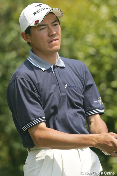 2005年 ブリヂストンオープンゴルフトーナメント 2日目 横尾要 6つのバーディを奪い首位に並んだ横尾要（写真は中日クラウンズ時のもの）
