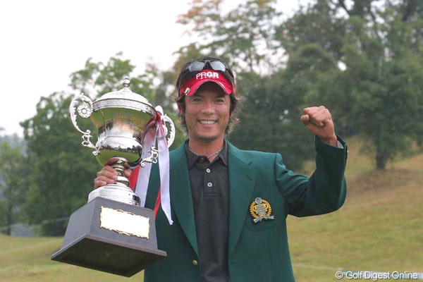 2005年 アサヒ緑健よみうり･麻生飯塚メモリアルオープン 最終日 矢野東