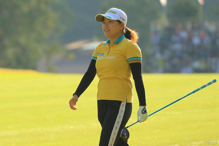 勝みなみは通算7アンダーの8位で終えた 2018年 樋口久子 三菱電機レディスゴルフトーナメント  最終日 勝みなみ