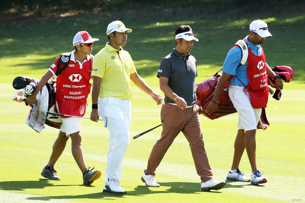 2019年 WGC HSBCチャンピオンズ 最終日 松山英樹 池田勇太