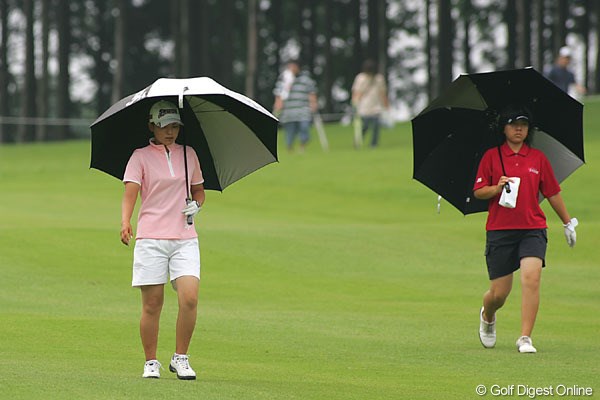 2005年 スタンレーレディスゴルフトーナメント 最終日 横峯さくら 宮里美香
