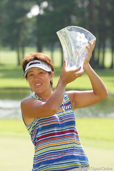 2005年 クリスタルガイザーレディスゴルフトーナメント 最終日 藤井かすみ