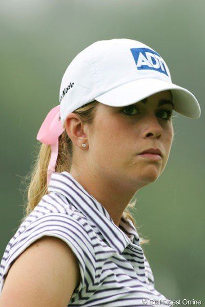 2005年 NEC軽井沢72ゴルフトーナメント 初日 ポーラ・クリーマー 米国ツアーで話題のポーラ・クリーマー。バーディラッシュで首位へ