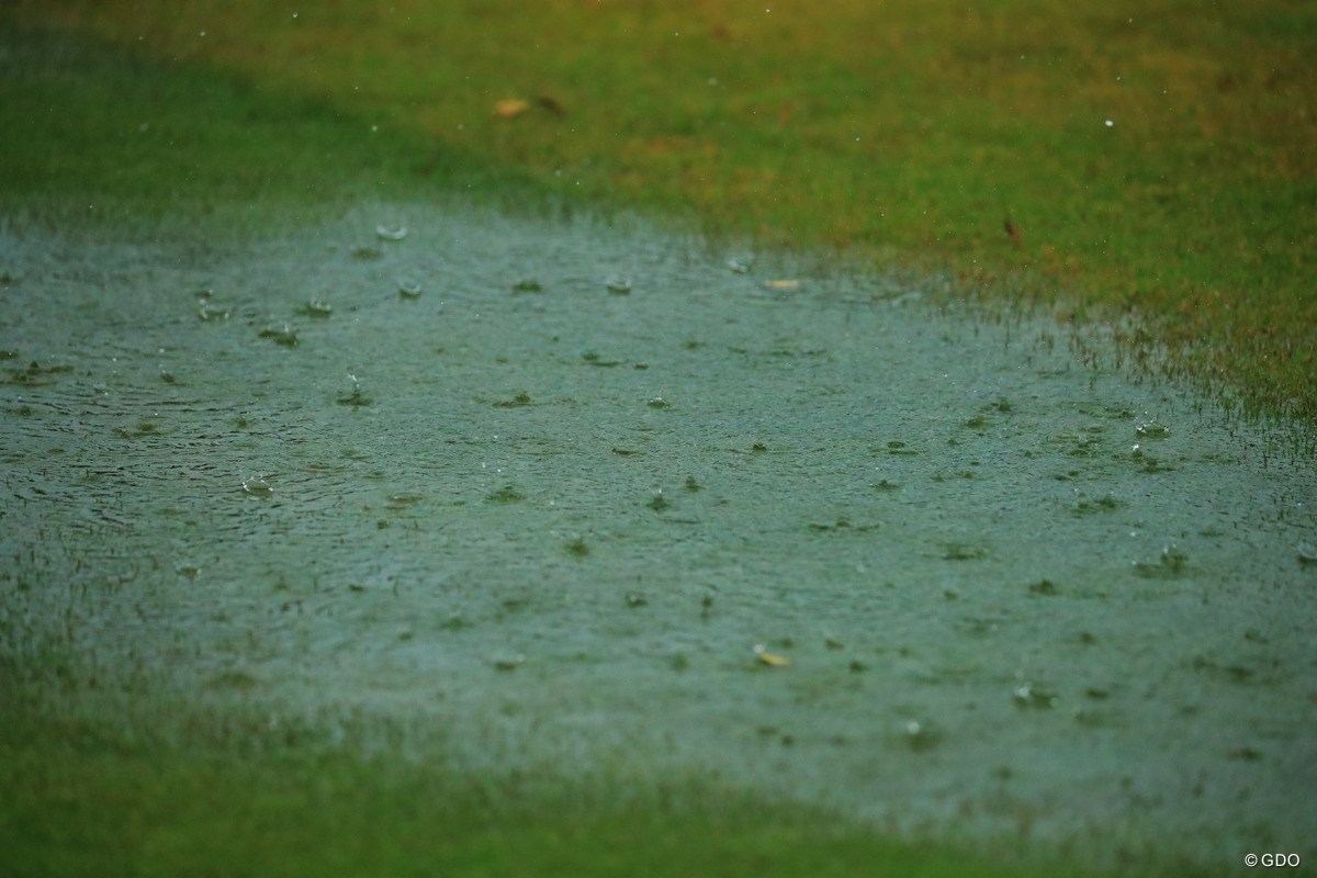 2018年 HEIWA・PGM CHAMPIONSHIP 3日目 雨