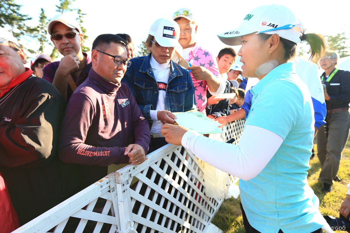 2018年 TOTOジャパンクラシック 2日目 畑岡奈紗