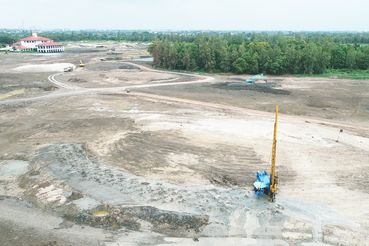 ゴルフ場ができるまで（2）