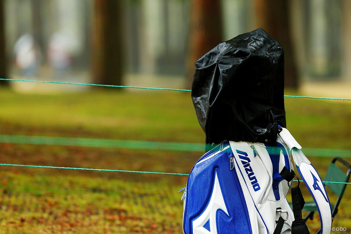 2018年 三井住友VISA太平洋マスターズ 2日目 キャディバッグ