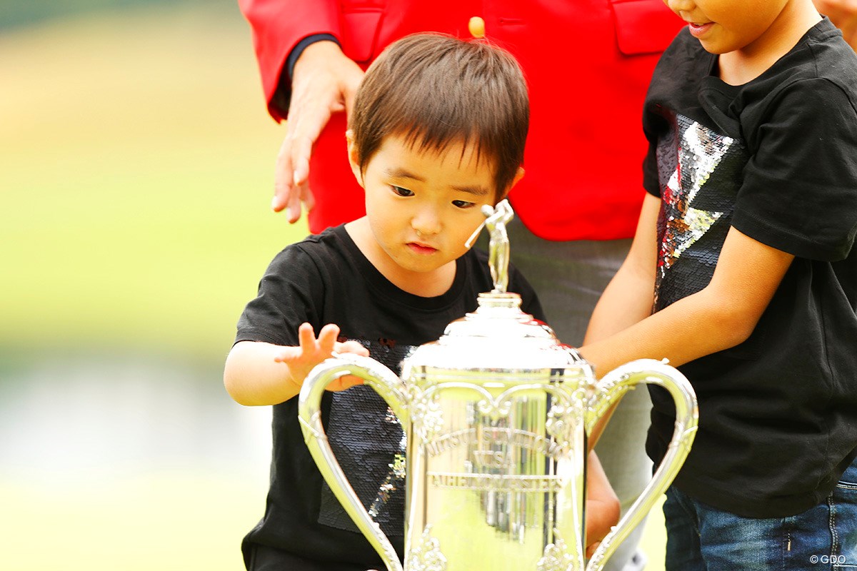 2018年 三井住友VISA太平洋マスターズ 最終日 額賀辰徳 家族