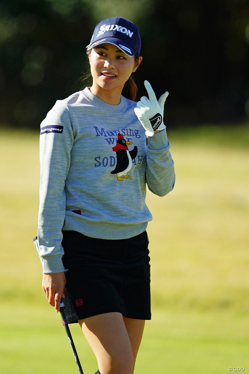 2018年 LPGAツアー選手権リコーカップ 2日目 新垣比菜
