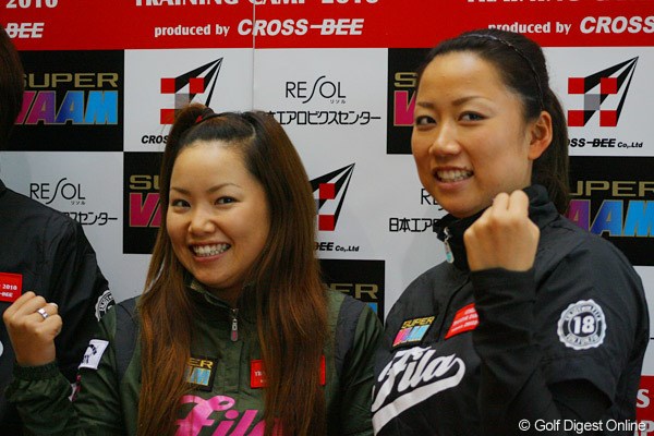 2010年 アスリート トレーニングキャンプ 原江里菜＆青山加織