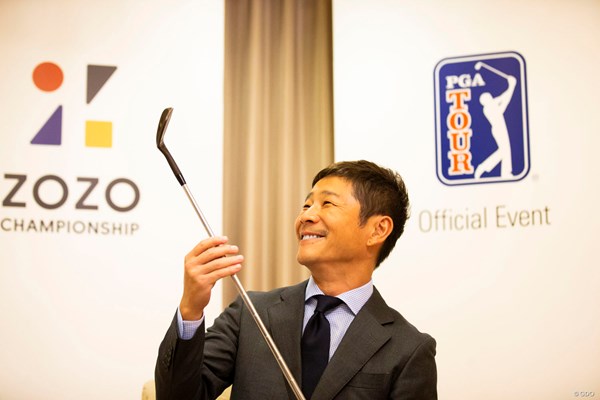 PGAツアーの新規大会「ZOZO CHAMPIONSHIP」のスポンサーとなった株式会社ZOZOの前澤友作社長