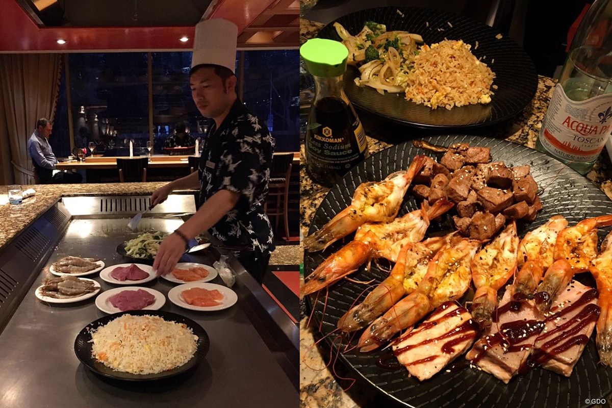 2019年 南アフリカオープン hosted by ヨハネスブルグ 事前 南アフリカでの鉄板焼き