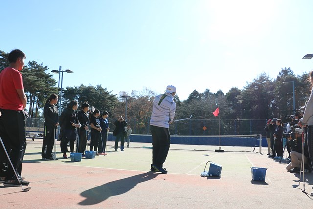 画像詳細 18年 トミーアカデミー 中嶋常幸 畑岡奈紗も輩出したトミーアカデミー 下半身トレが強さの秘密 Gdo ゴルフダイジェスト オンライン
