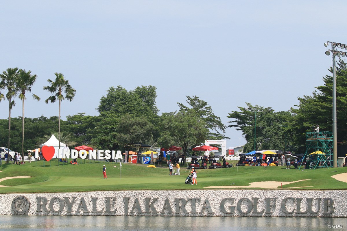 2018年 インドネシアマスターズ 最終日 今平周吾