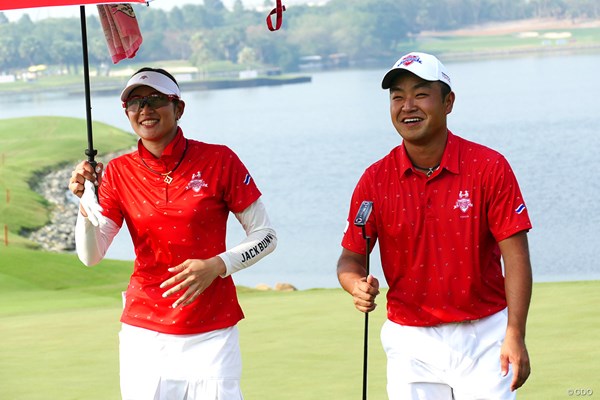 時松隆光＆原英莉花のペアが日本の2勝すべてを挙げた