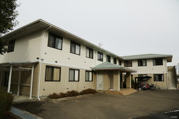 松山英樹が大学時代に過ごした寮。現在は軟式野球部員が住んでいる