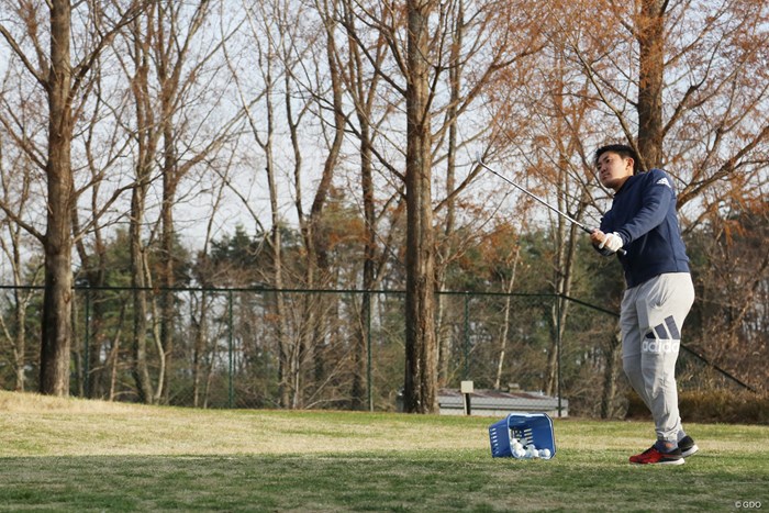 東北福祉大のゴルフ部はアプローチ・パターについては普段から練習し放題 2018年 金谷拓実