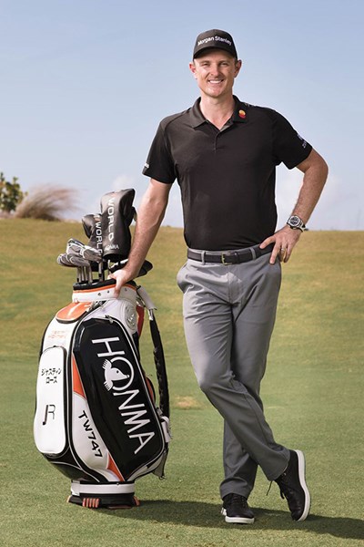 ジャスティン・ローズが本間ゴルフと複数年契約（※写真は本間ゴルフ提供）