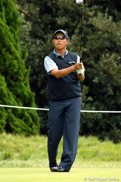 2004年 日本オープンゴルフ選手権競技 初日 谷口徹 4アンダーをマーク暫定単独首位で初日を終えた谷口徹