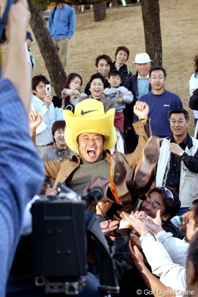 2004年 ゴルフ日本シリーズJTカップ 最終日 片山晋呉