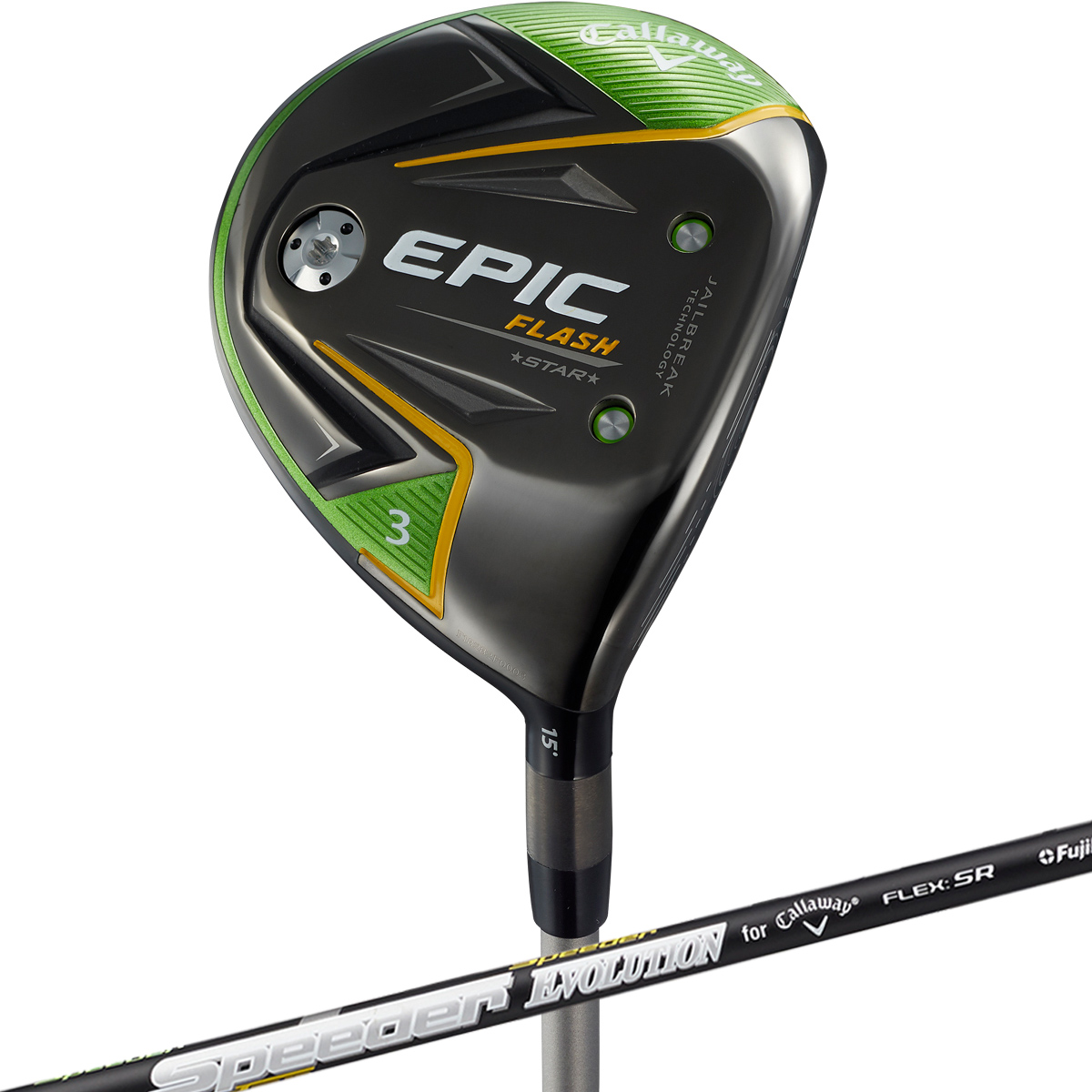 暖色系 Callaway キャロウェイ EPIC FLASH フェアウェイウッド STAR EPIC FLASH STAR 5W フレックスS  Cランク