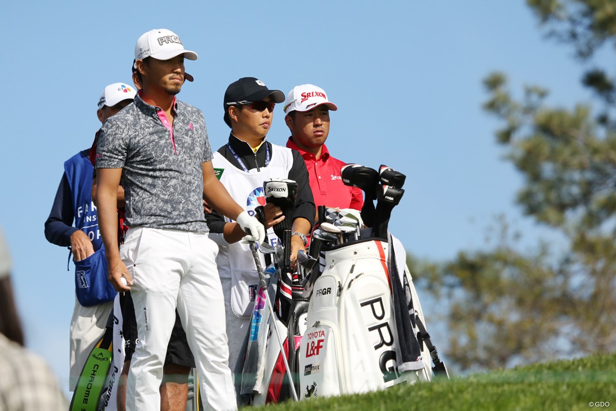 2019年 ファーマーズインシュランスオープン 初日 小平智 松山英樹