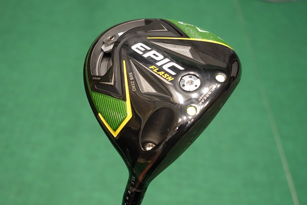 叩けば叩くほど高初速の低スピンで飛ばせる キャロウェイ エピック  