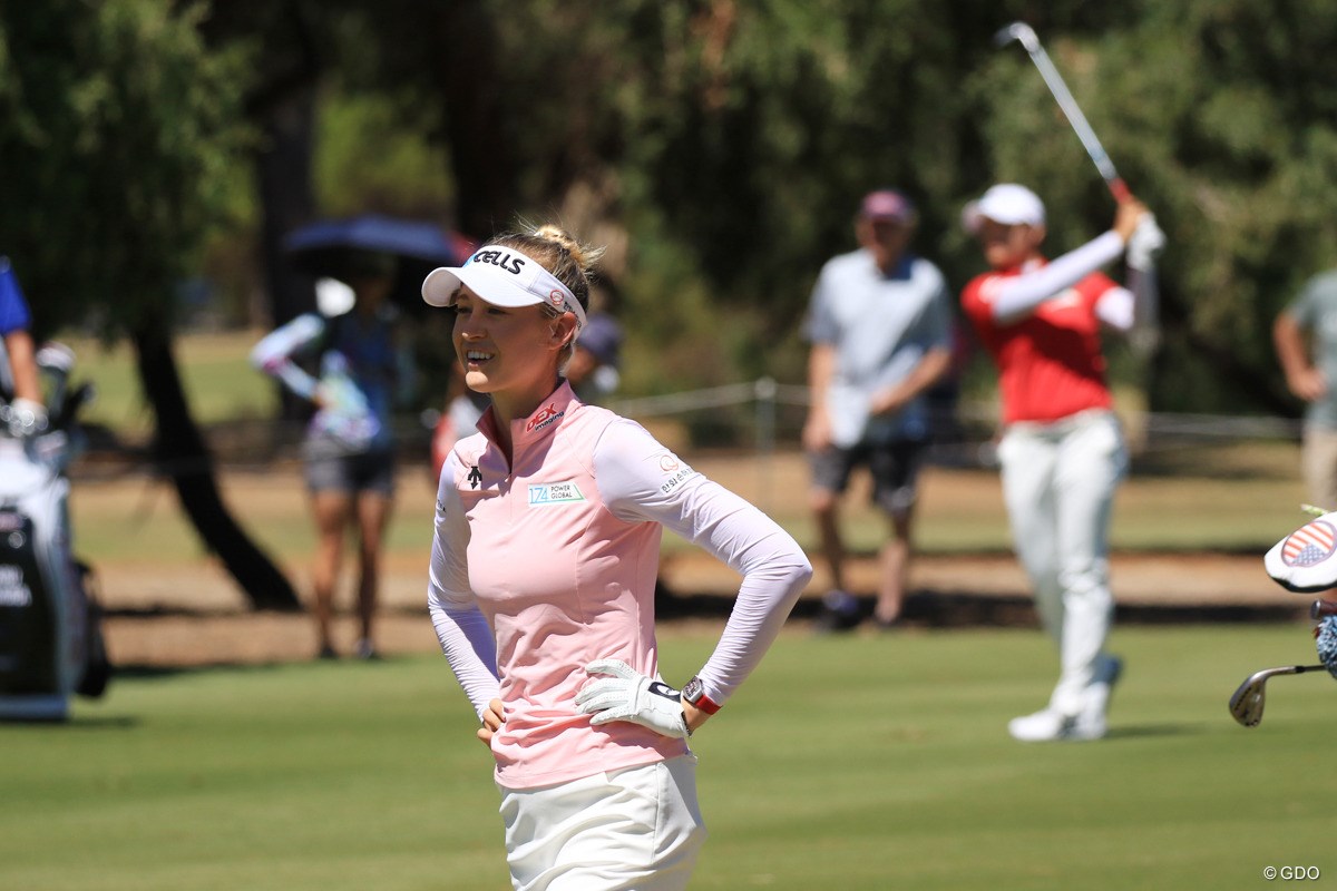 2019年 ISPS HANDA オーストラリア女子オープン 3日目 ネリー・コルダ