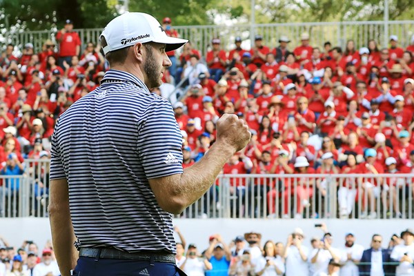  20勝目を挙げたダスティン・ジョンソン。世界1位返り咲きが見えてきた(David Cannon/Getty Images)