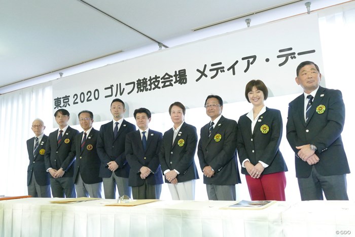 1年半後に迫った五輪ゴルフに向け、メディア・デーが開催された 2019年 東京2020ゴルフ競技会場メディア・デー