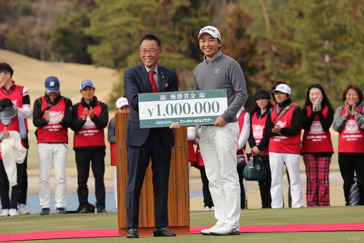2019年 フューチャーGOLFツアー広島ピースカップ 最終日 小木曽喬