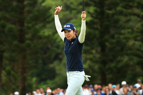 2019年 ダイキンオーキッドレディスゴルフトーナメント  最終日 比嘉真美子 比嘉真美子は日本勢3番手をキープした