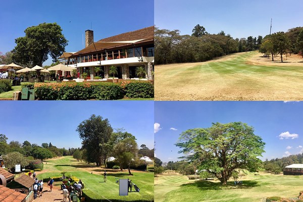 野趣あふれるケニアのゴルフ場