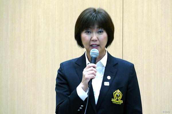 小林浩美LPGA会長 5期目が正式決定した小林浩美会長
