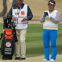 表純子は同学年の引退にしみじみ 2019年 Tポイント×ENEOSゴルフトーナメント 初日 表純子