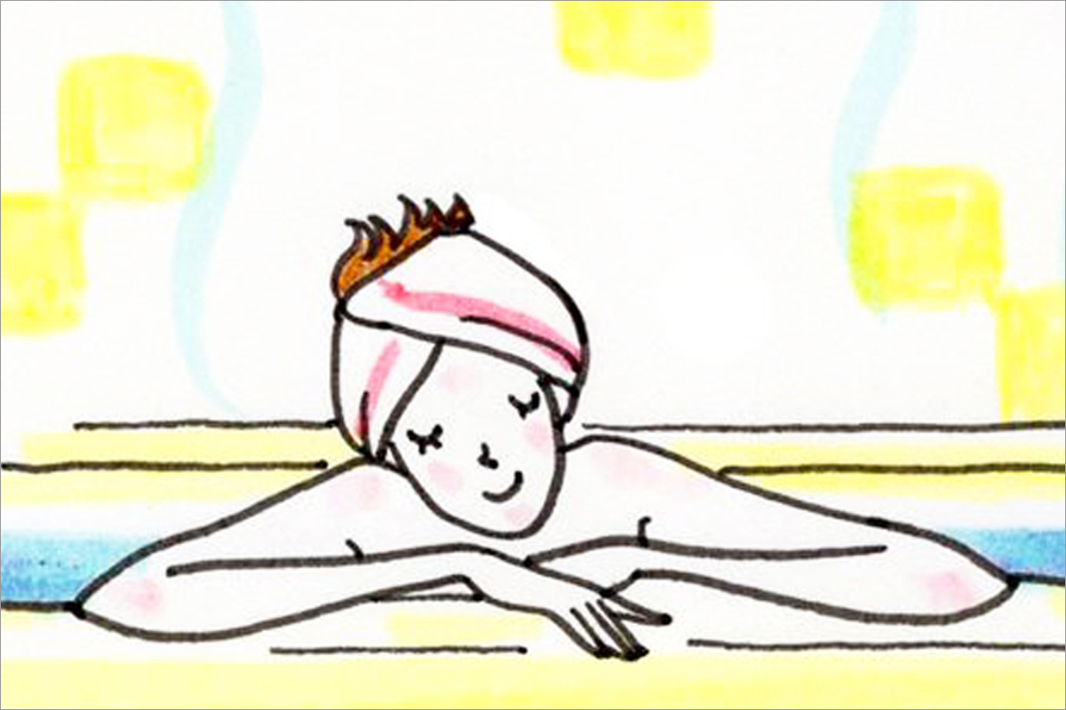 ゴルファーの乾燥肌対策 第4回：汗でベトベト！ラウンド後の入浴と保湿のコツ