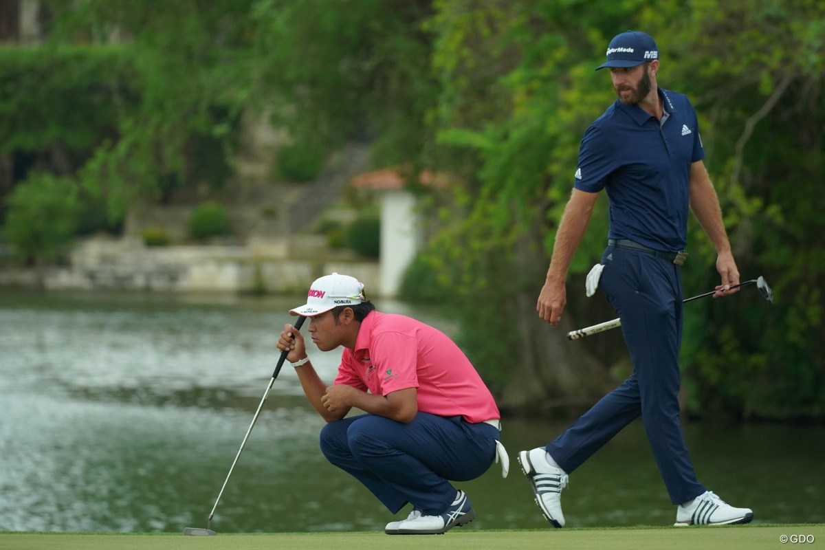 2019年 WGCデルテクノロジーズ マッチプレー 3日目 松山英樹＆ダスティン・ジョンソン
