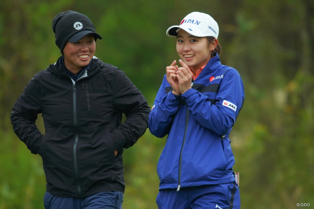 2019年 オーガスタナショナル女子アマチュア 事前 ユウカ・サソウ＆安田祐香