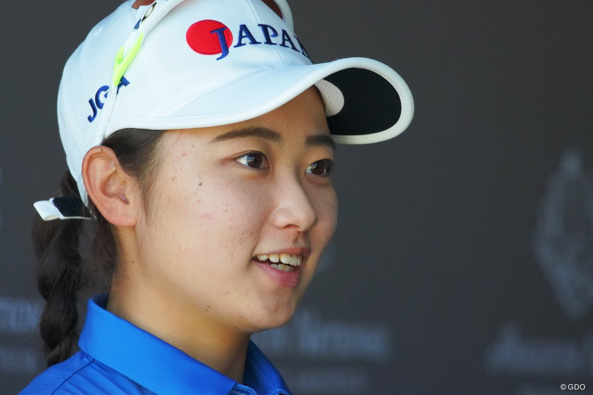 2019年 オーガスタナショナル女子アマチュア 初日 安田祐香