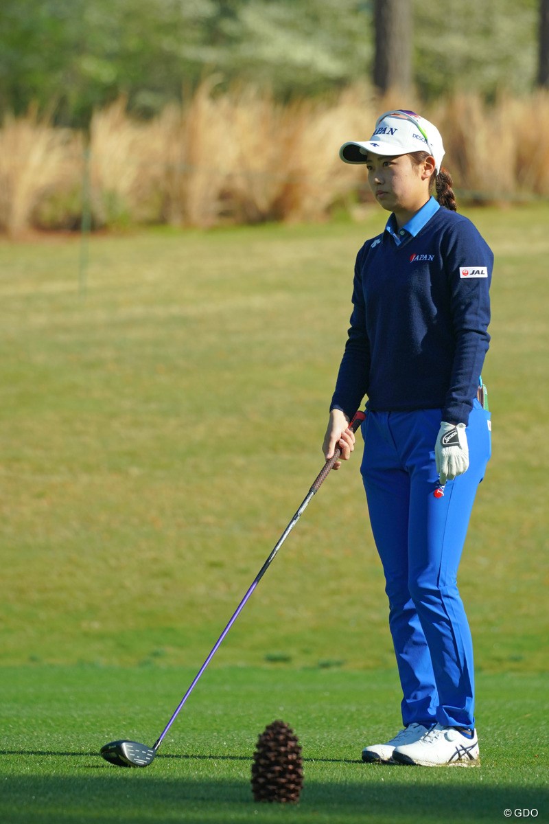 2019年 オーガスタナショナル女子アマチュア 初日 安田祐香