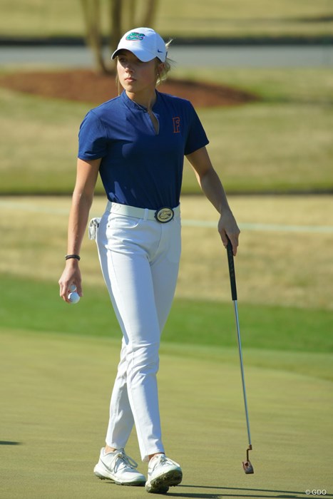 ゴルフがうまくて美人で、スタイルも文句なし！12頭身ぐらいあるんじゃない？ 2019年 オーガスタナショナル女子アマチュア 2日目 シエラ・ブルックス