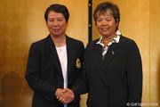 2005年 世界殿堂入り決定の岡本綾子が喜びの会見