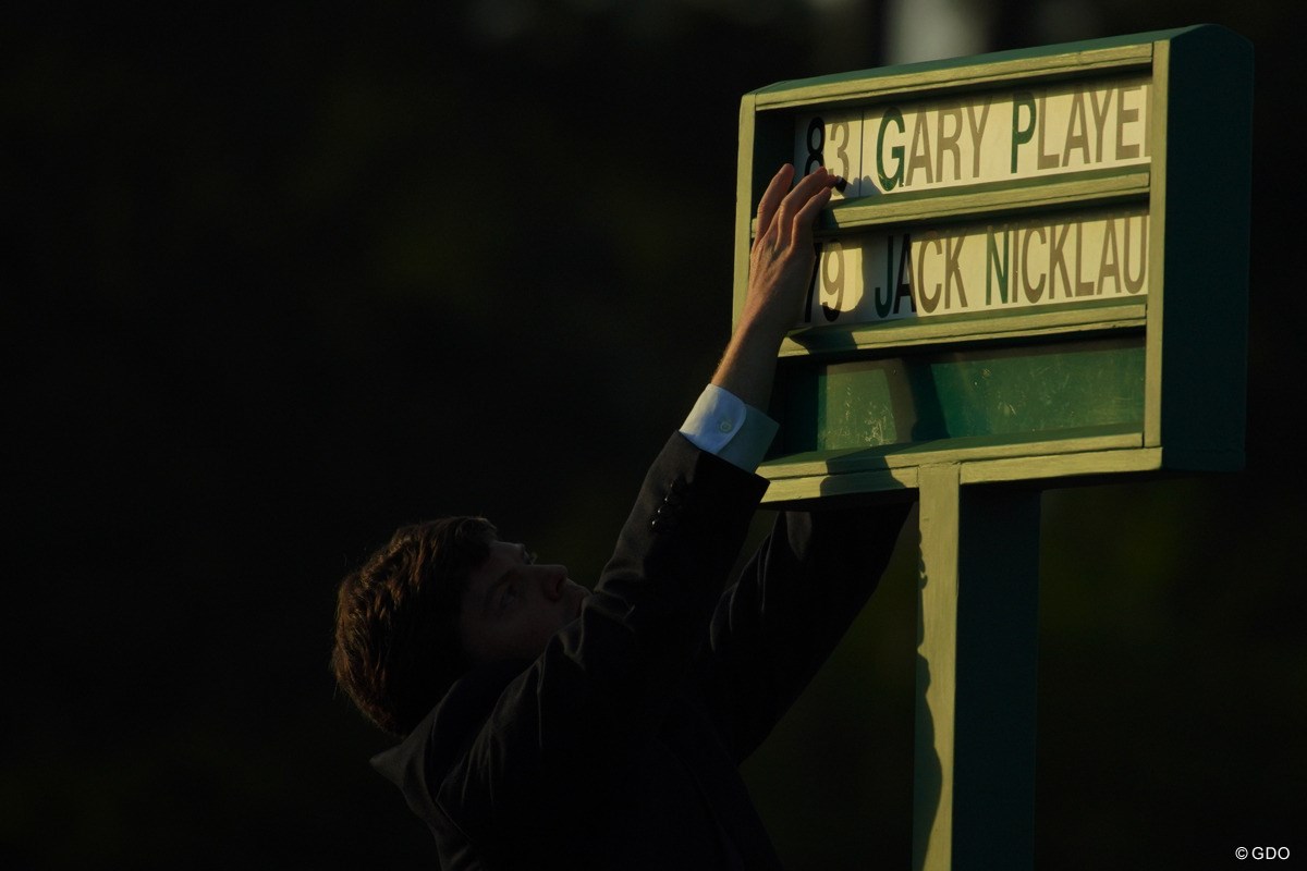 2019年 マスターズ 初日 オナラリースタート